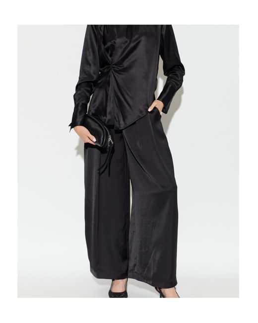 AllSaints Black Pocket Casual Pants