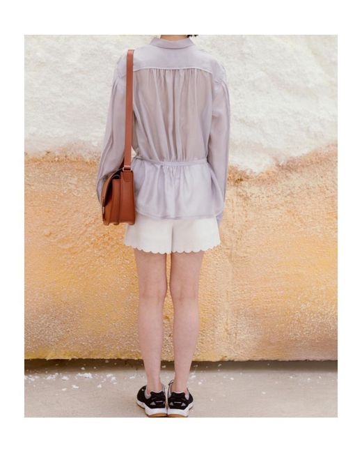 Low Classic Gray Long-Sleeved Shirt