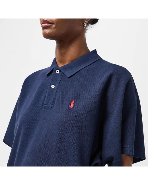 Polo Ralph Lauren Blue Short-Sleeved Polo Shirt