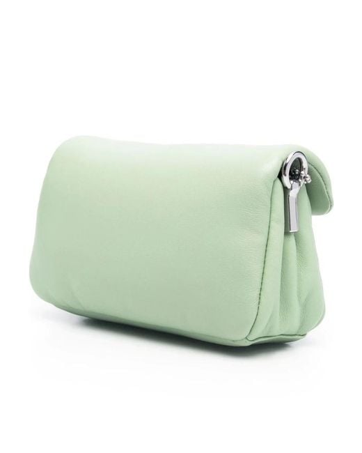 COACH Green Logo Shoulder Bag