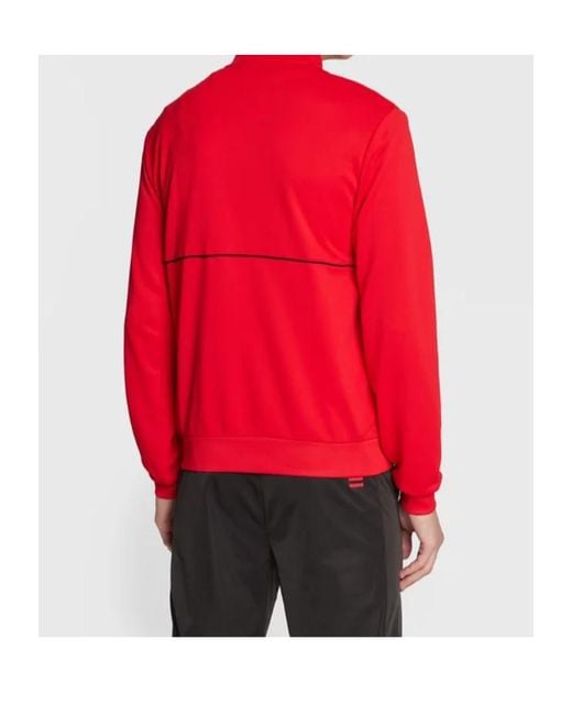 EA7 Red Logo Casual Jacket for men