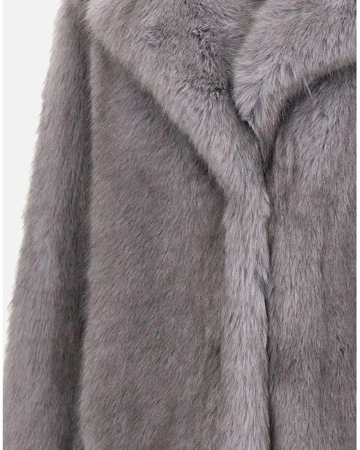 Stand Studio Gray Valentina V-Neck Jacket