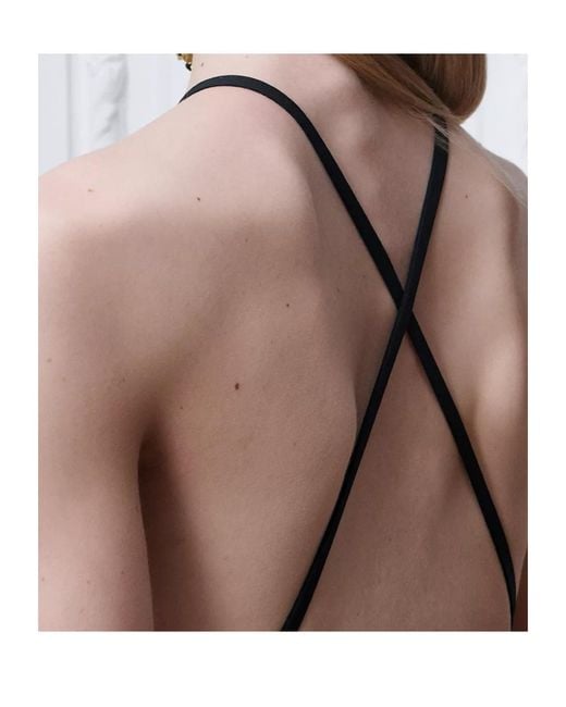 Dior Black Iviera One-Piece Swimsuit