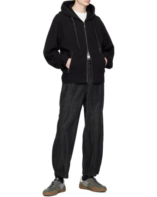 Adererror Black Jeans With Belt Loops for men
