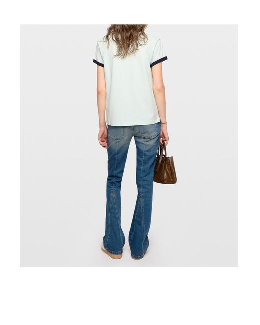 Zadig & Voltaire Multicolor Walk Graphic-Print T-Shirt