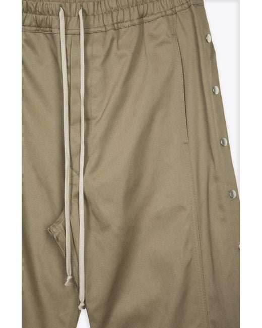 Rick Owens Green Multi-Pocket Casual Pants for men