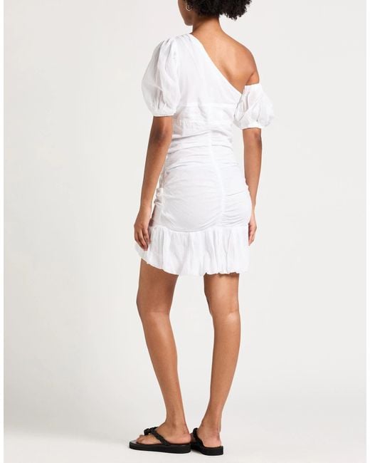 Isabel Marant White Slim-Fit Dress