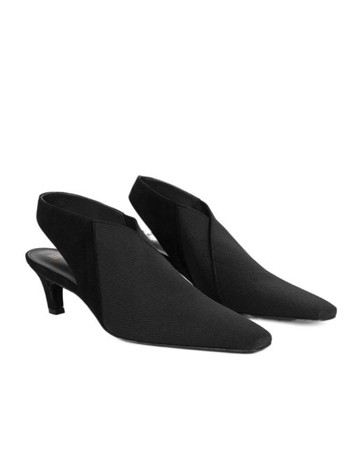 Totême  Black 50Mm Suede Pumps