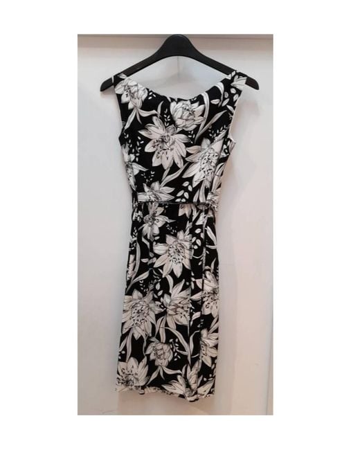 Max Mara Multicolor Patterned Dress