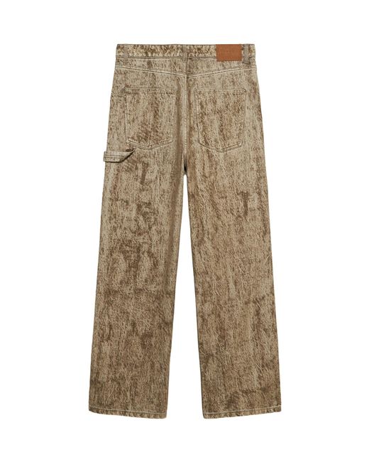 1989 STUDIO Natural Denim Overalls for men