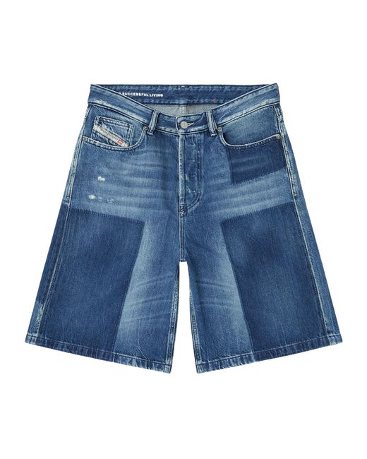 DIESEL Blue De-Sire-Shorts