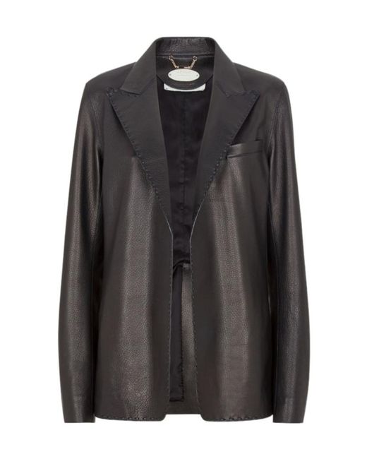 Fendi Black Leather Jacket