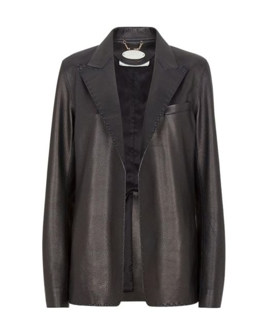 Fendi Black Leather Jacket