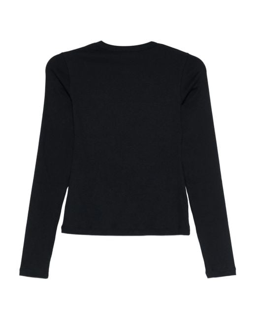 AYA MUSE Black Long-Sleeve T-Shirt