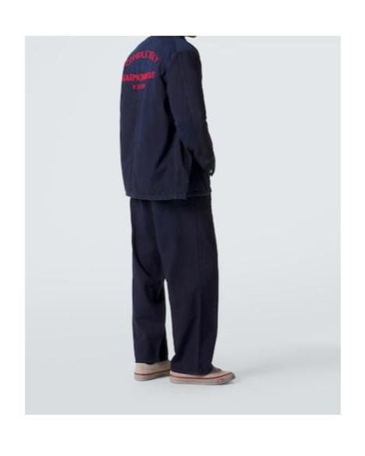 Visvim Blue Osiris Down Denim Jacket for men