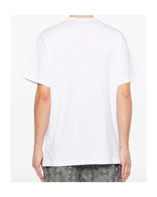 Versace White Jeans Couture Graphic Print T-Shirt for men