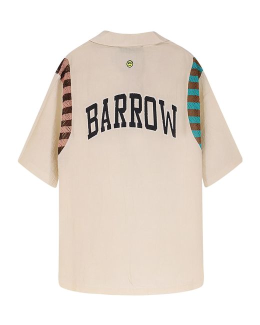 Barrow Natural Short Sleeved Shirt for men
