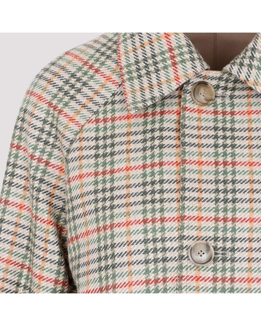 Akris Natural Ruth Reversible Coat