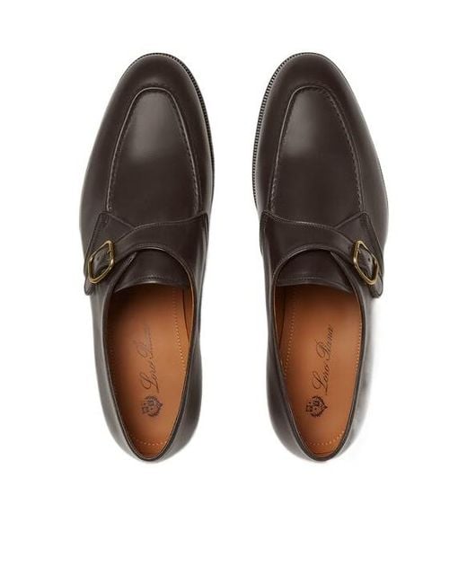 Loro Piana Brown Sergio Derby for men