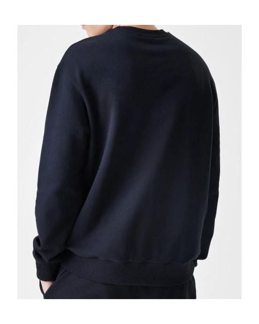 KTZ Blue New Era Premium Essential Oversized Crew Neck Sweater for men