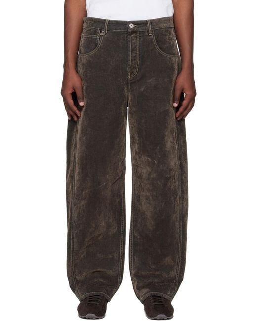 Jacquemus Gray Mirada Trousers for men