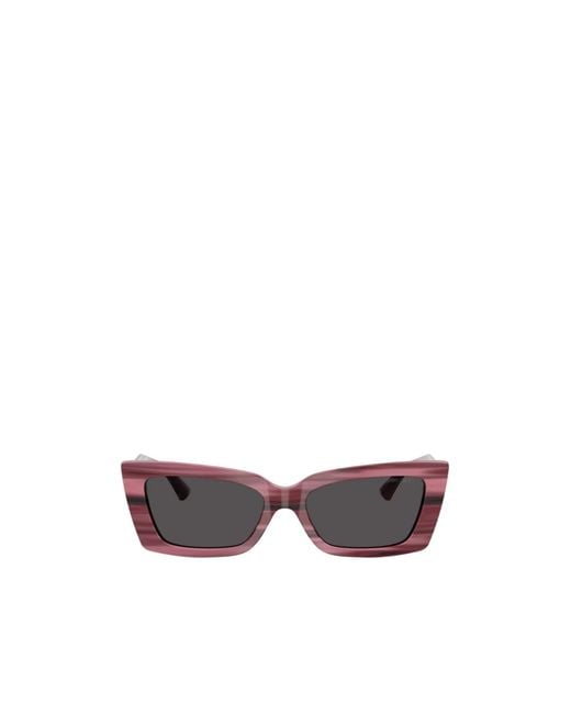 Jimmy Choo White Eyewear Cat-Eye Frame Sunglasses