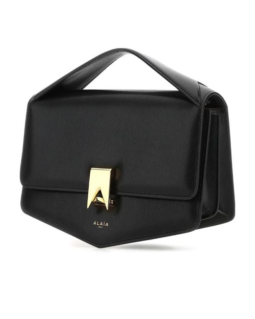 Alaïa Black Alaïa Le Papa East West Small Crossbody Bag