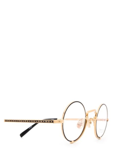 Matsuda White Logo Glasses for men