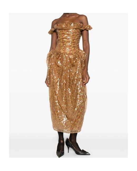 Vivienne Westwood Brown Suspender Dress