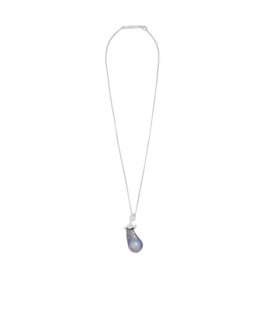 Loewe White Pendant Necklace
