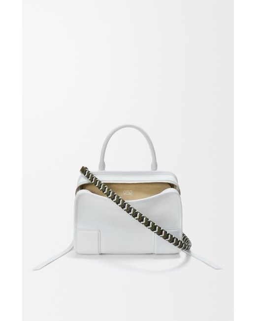 Loewe Metallic Leather Woven Strap