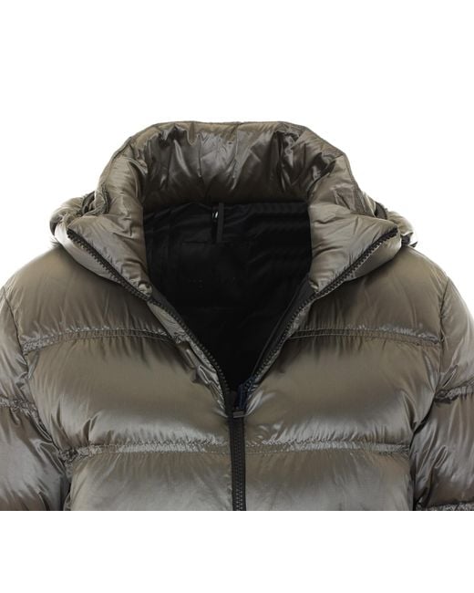 Moncler Gray Sensation Hooded Down Jacket