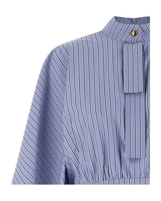 Zimmermann Blue Striped Dress