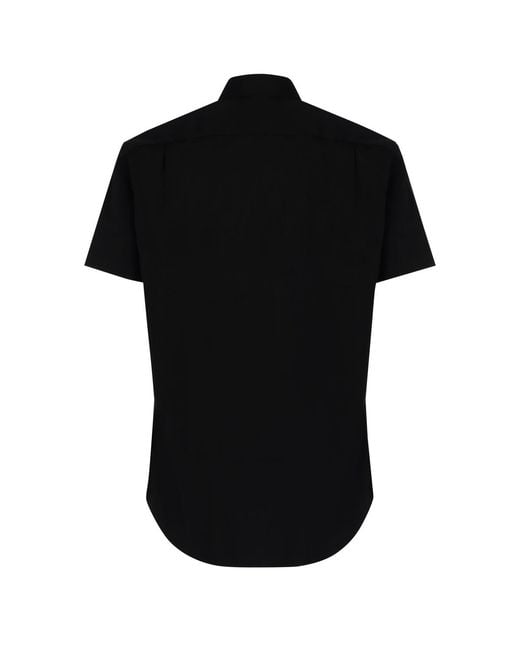 Comme des Garçons Black Lapel Shirt for men