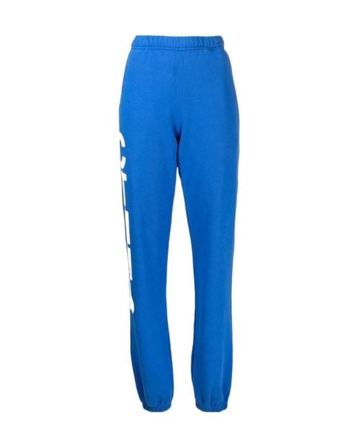 Heron Preston Blue Elastic Sweatpants