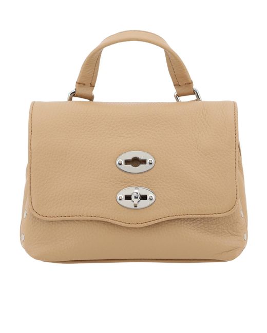 Zanellato Natural Flip Shoulder Bag