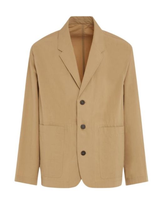 Studio Nicholson Natural Coll Single-Breasted Blazer for men