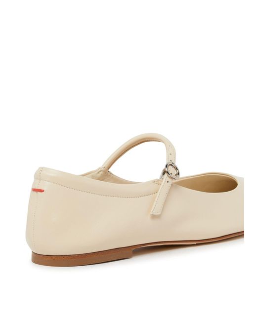 Aeyde Natural Uma Ballet Flats
