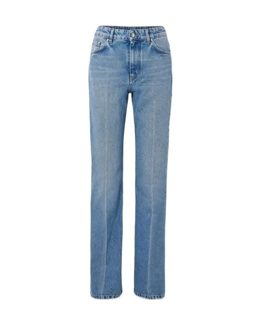 Stella McCartney Blue Straight Jeans