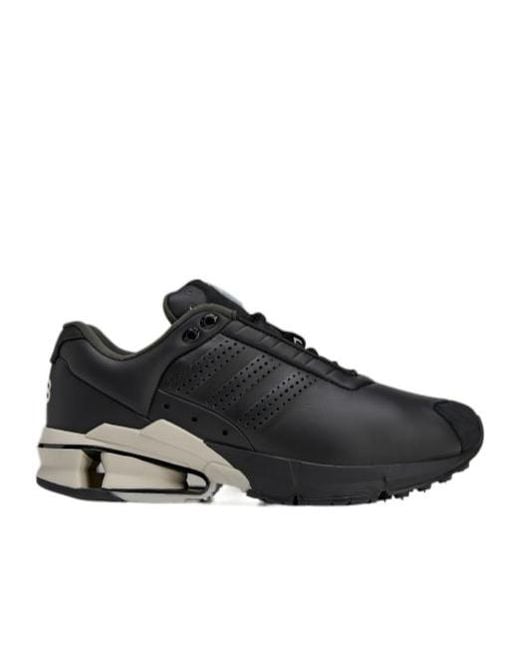Y-3 Black A3 Lace-Up Sneakers for men