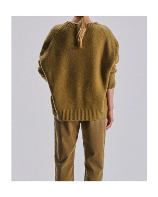 The Row Green Parth Sweater