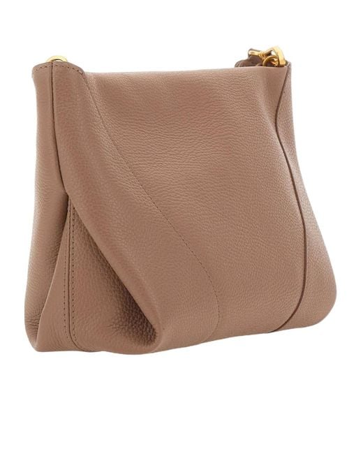 Gianni Chiarini Brown Suria Maxi Clutch Bag