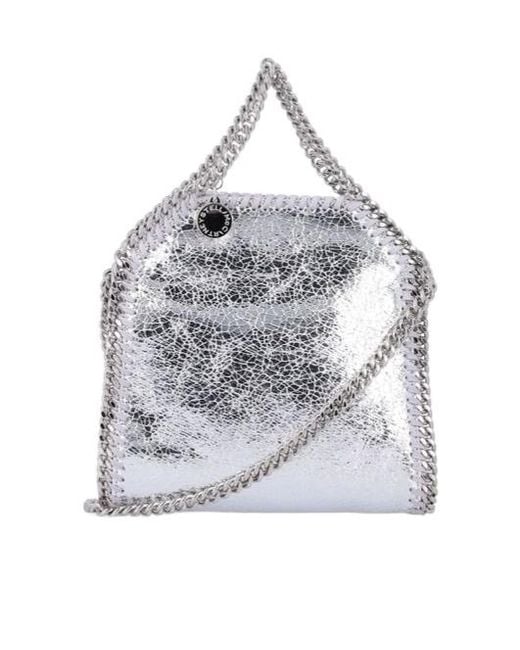 Stella McCartney Gray Falabella Tiny Bag