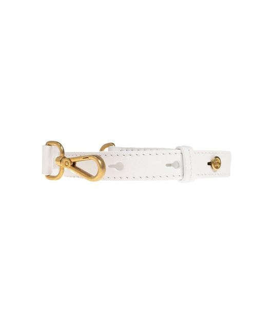Balmain White B Buzz 24 Handbag