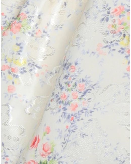 Sportmax White Printed Sleeveless Top