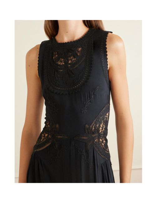 Ulla Johnson Black Sleeveless Dress