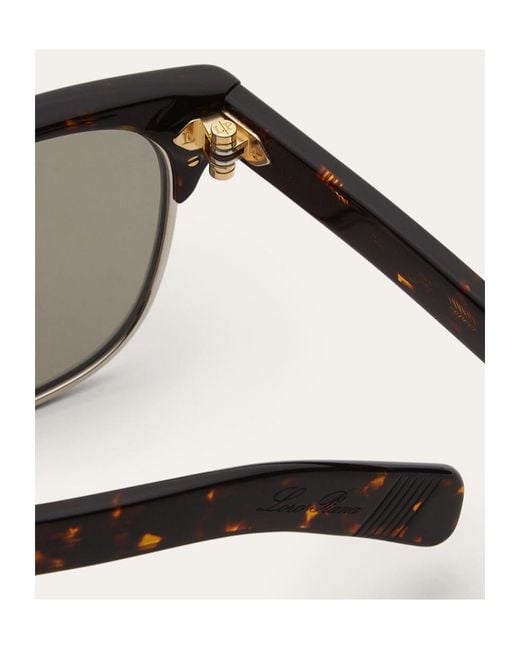 Loro Piana Metallic Icer Sunglasses for men