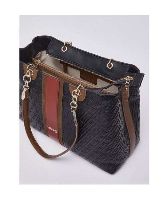 Liu Jo Black Medium Tote Bag
