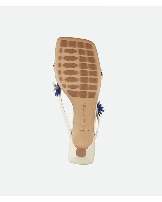 Bottega Veneta Blue Riva Thong Sandal