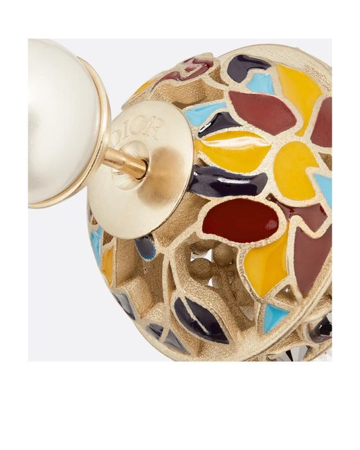 Dior Metallic Tribales Earrings